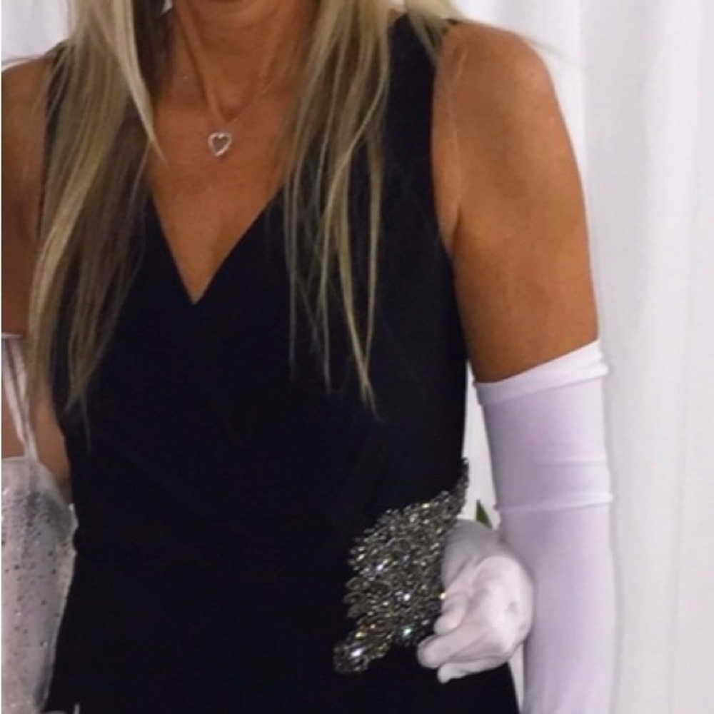Full length formal embellished dress